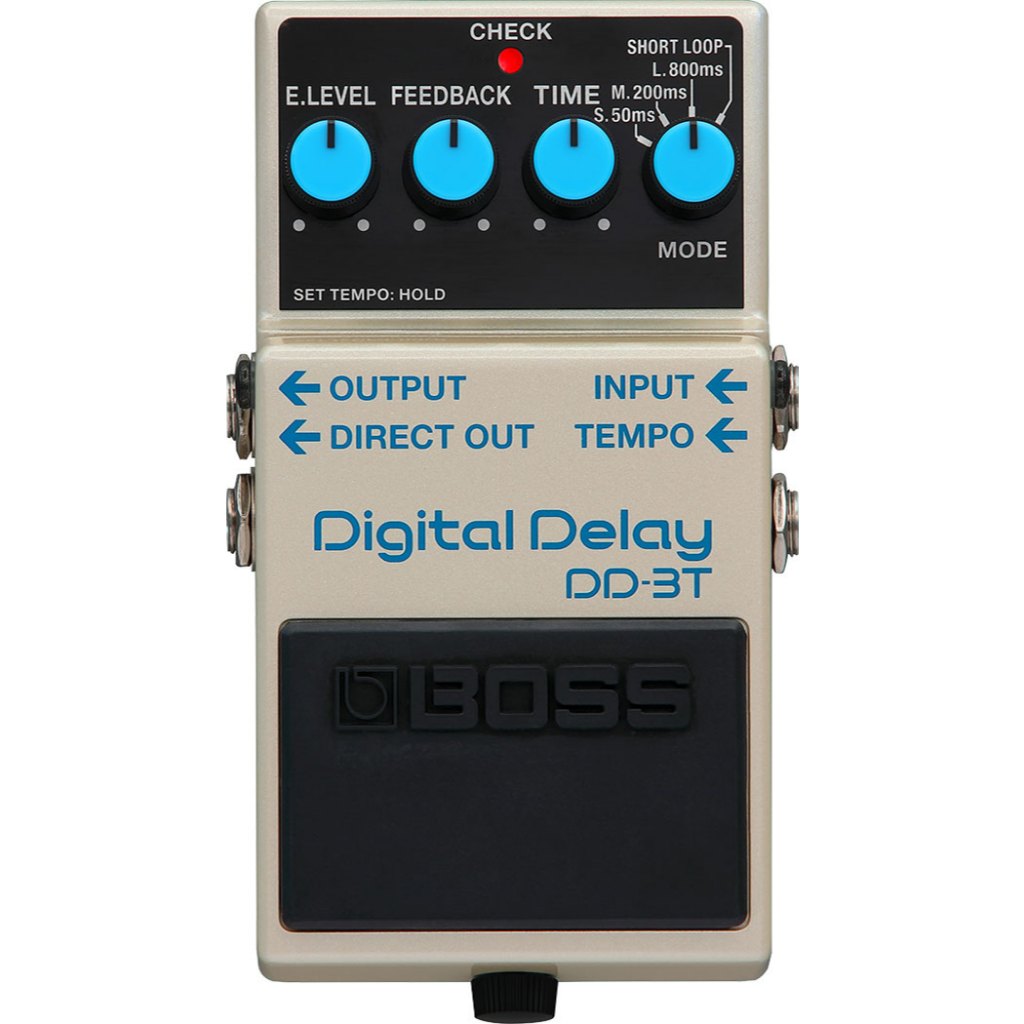BOSS DD-3T Digital Delay Pedal Efek Stompbox