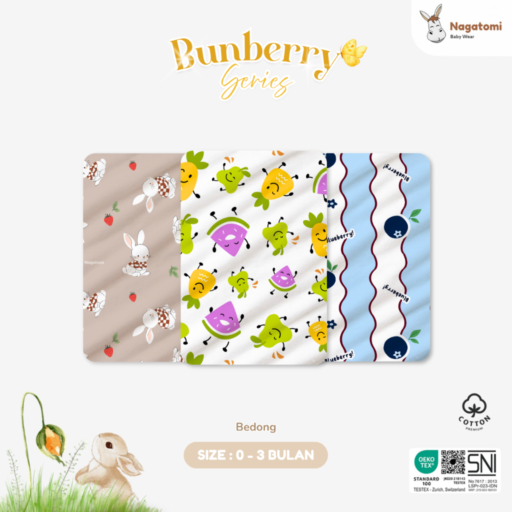 NAGATOMI - Bedong Bayi Bunberry