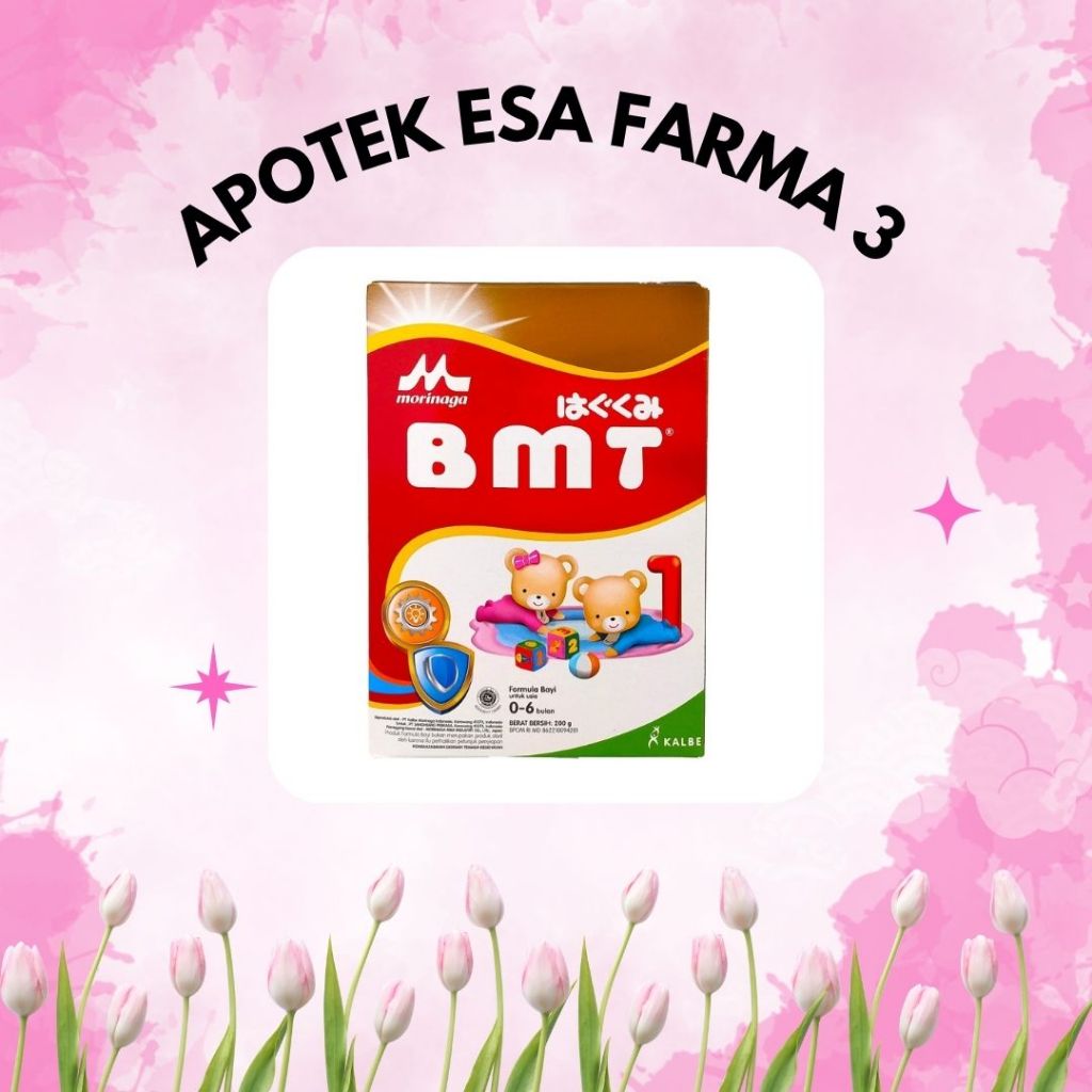 Morinaga BMT Susu Formula Bayi usia 0 - 6 bulan 200gr