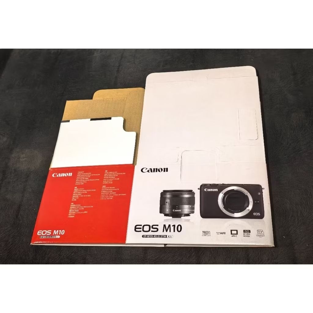 Dus Camera Canon M10 / Box untuk kamera second Canon M10