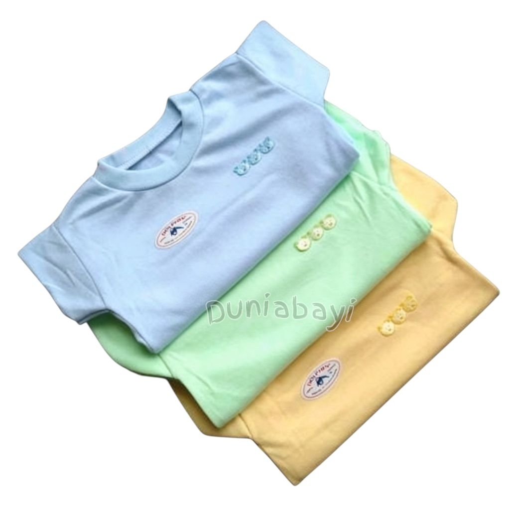 6pc oblong bayi dolphin // oblong bayi tisuka m l xl//atasan bayi lengan pendek