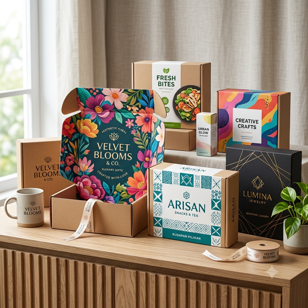 Cetak Dus Box Custom Kemasan | Packaging Parfum, Skincare, Herbal