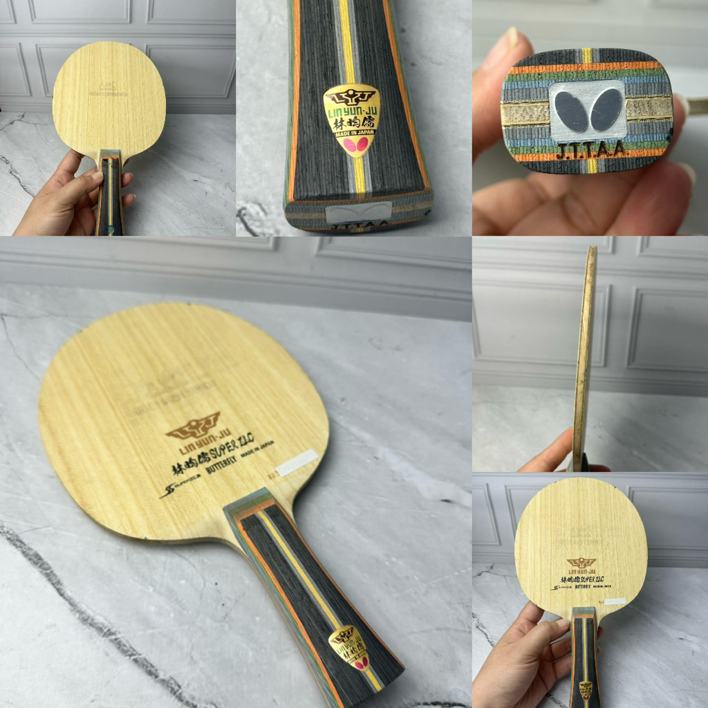 SECOND BLADE BAT BAD KAYU PINGPONG TENIS MEJA LIN YUN JU SUPER ZLC ORIGINAL MARKET JEPANG