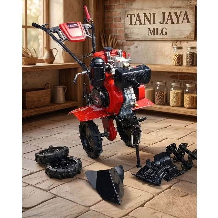 CULTIVATOR PENGGEMBUR TANAH MERK MIKIYAMA DIESEL SOLAR, CULTIVATOR SINGKAL