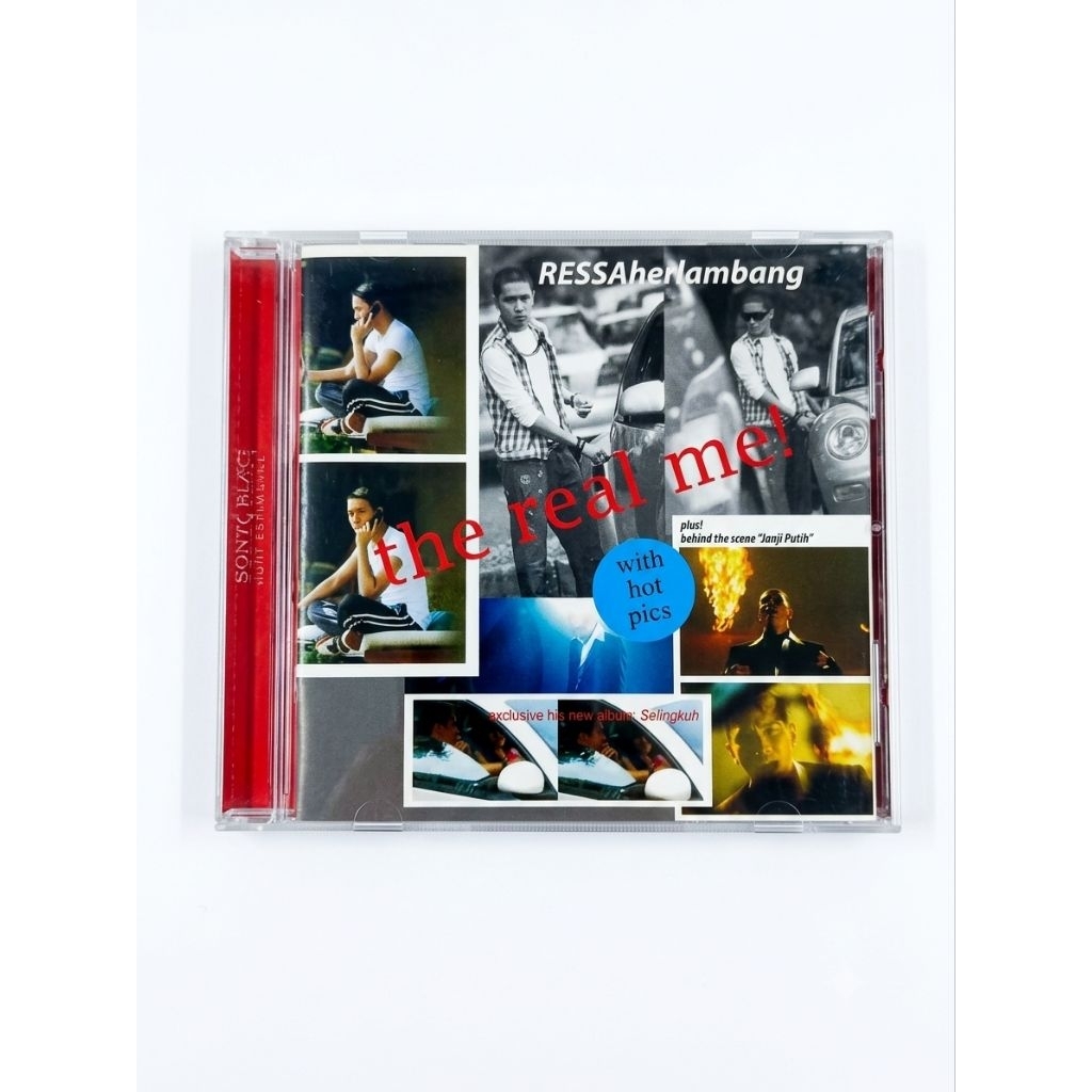 Kaset CD Ressa Herlambang - The Real Me Open segel