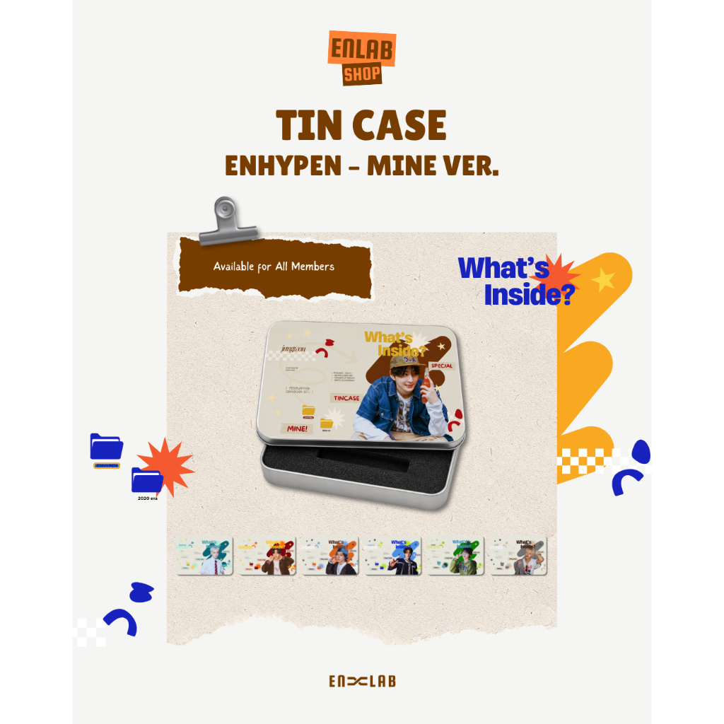 ENHYPEN Tin Case – Mine Ver.
