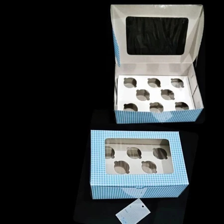 Box Kue Kotak Packaging Hampers Sekat
