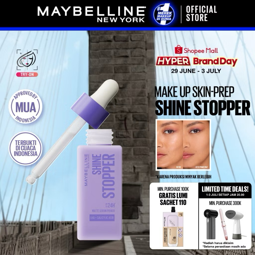 MAYBELLINE SHINE STOPPER MATTE SERUM PRIMER