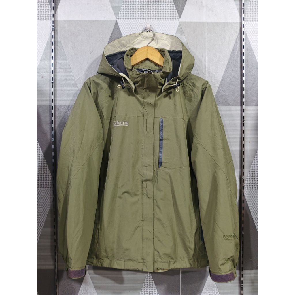 JAKET COLUMBIA GORE-TEX PERFORMANCE SHELL HOODED JACKET ORIGINAL – GORPCORE / OUTDOOR SERIES