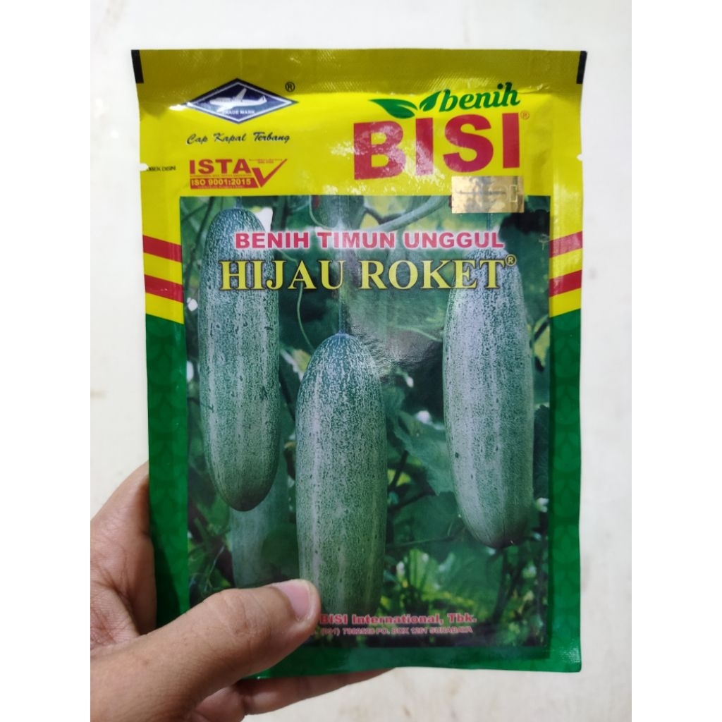 Benih Timun Hijau Roket 50 Gram