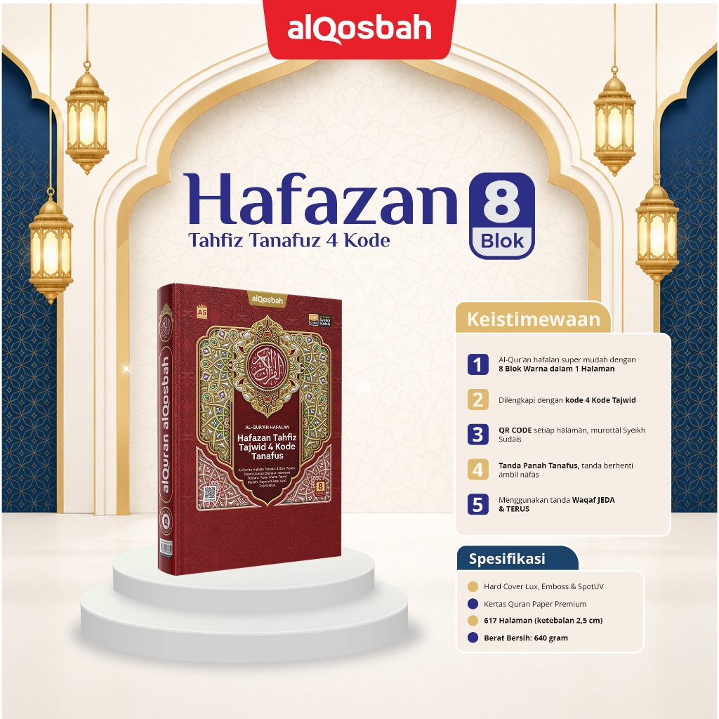 Hafazan 8 blok tahfiz tanafuz 4 kode