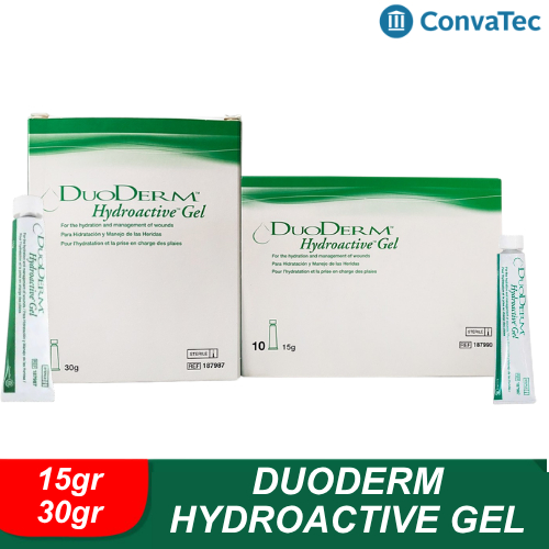 Duoderm Hydroactive Gel 30gr 15gr Perawatan Luka Diabetes Dekubitus Salep Luka Bakar Steril Dingin