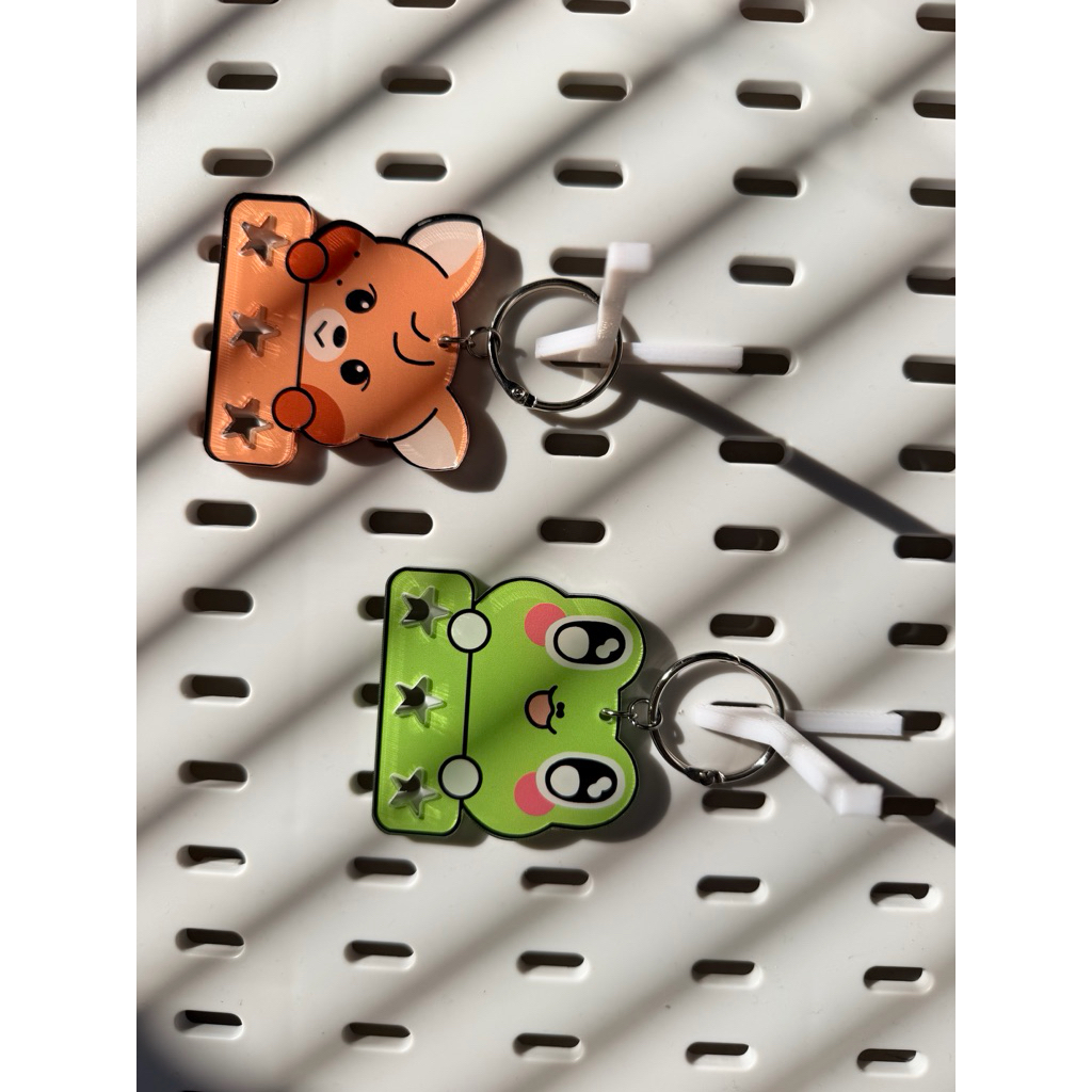 Keychain Holder Miniteen | Seventeen SVT Karakter | Carabiner Keychain