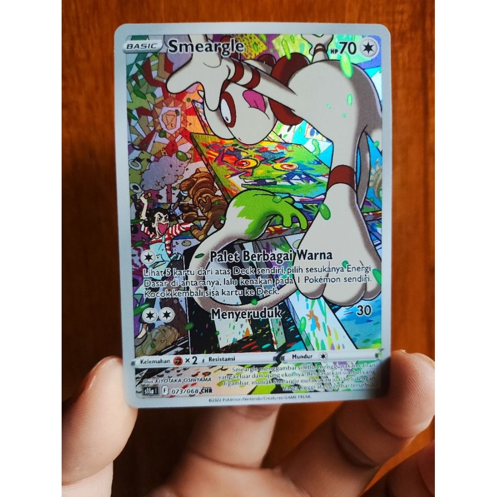 Kartu Pokemon Smeargle CHR