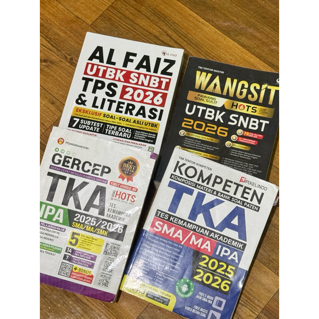 Buku AL FAIZ UTBK SNBT TPS 2026 (baca deskripsi)