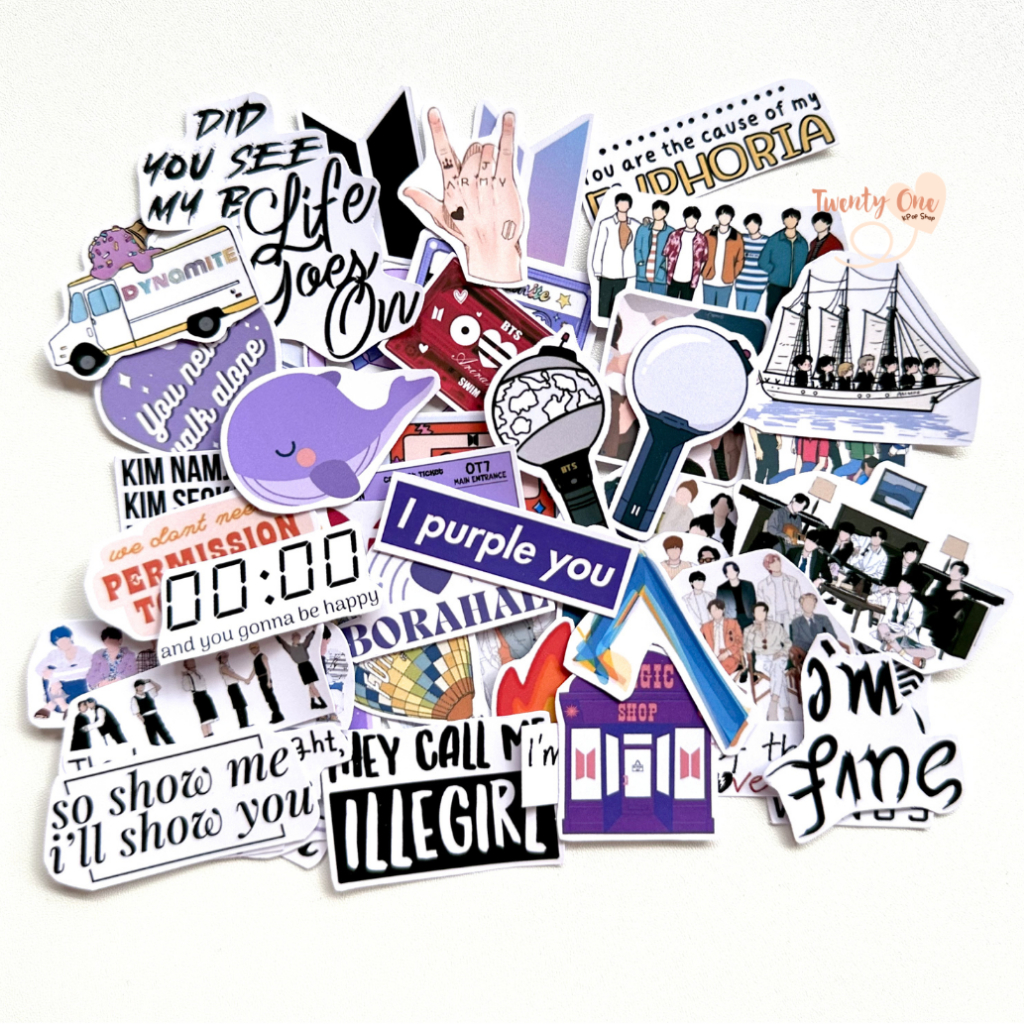 [50pcs] Mini Sticker BTS Deco Cute Sticker