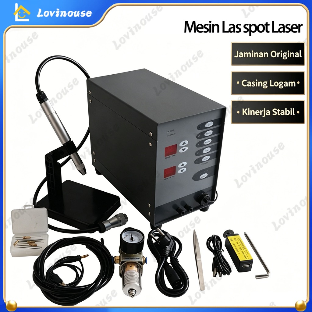 Mesin Las spot Laser untuk Perhiasan Mesin welding spot Laser for jewelry Making and Repair