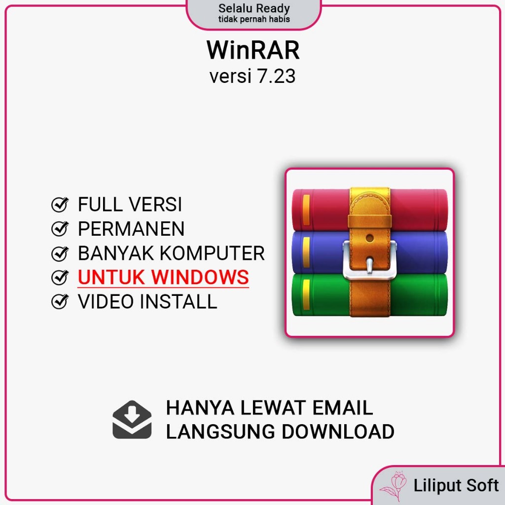 WinRAR Professional atau WinRAR Pro Full Versi Permanen Tanpa Batas Penggunaan