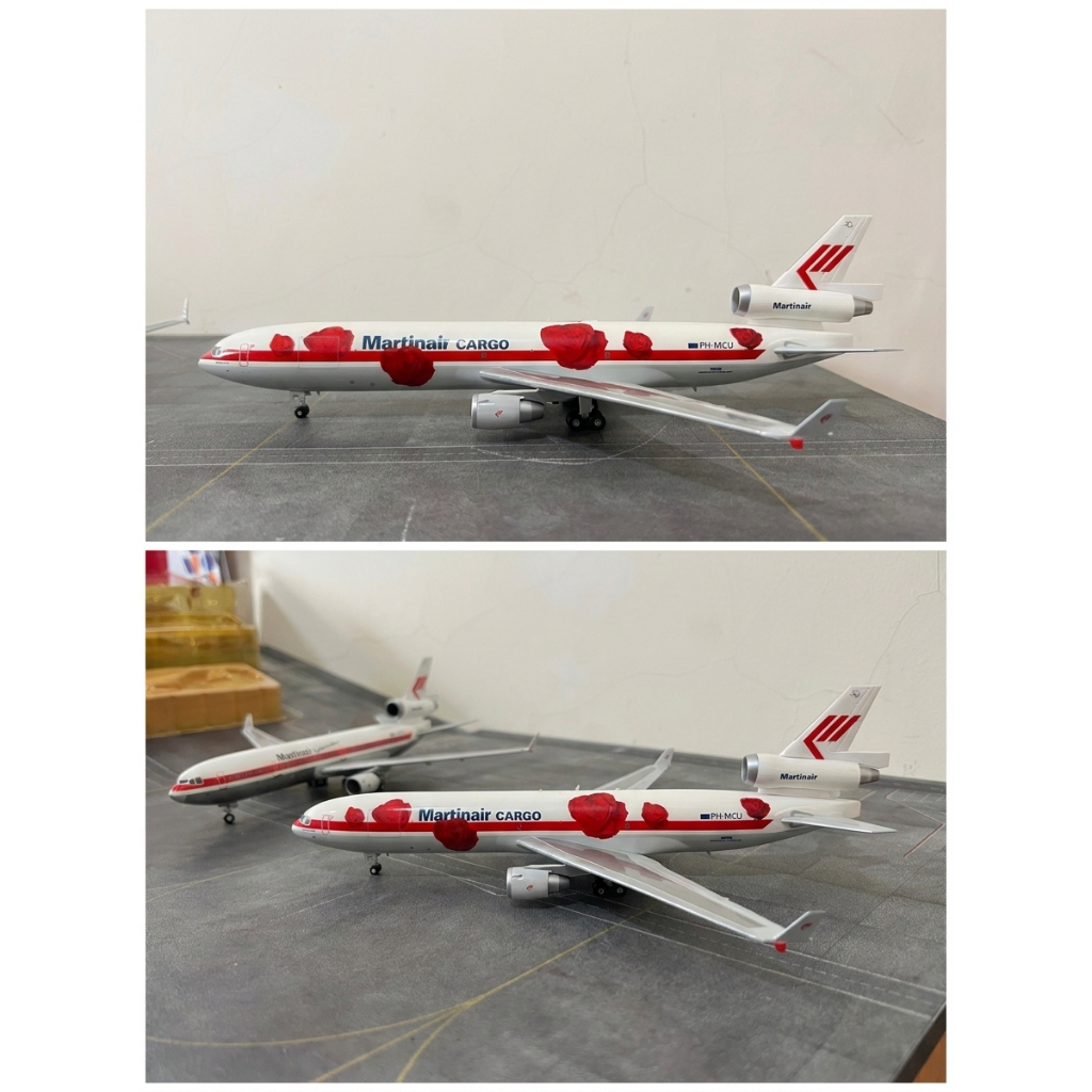Diecast Pesawat MD-11F Martinair PH-MCU Hogan Wings 1/200