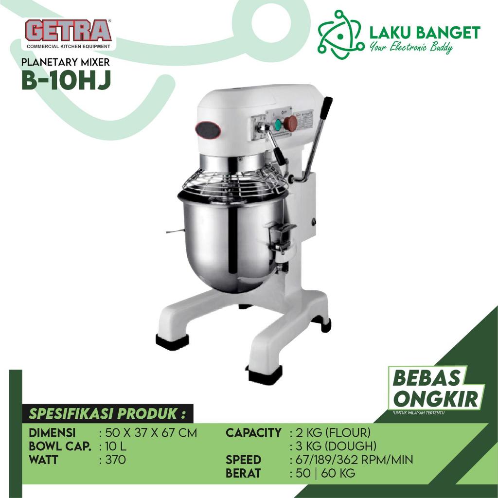 Planetary Mixer Getra B-10HJ / Mixer Planetary 10 Liter Getra B 10HJ / GETRA B10HJ