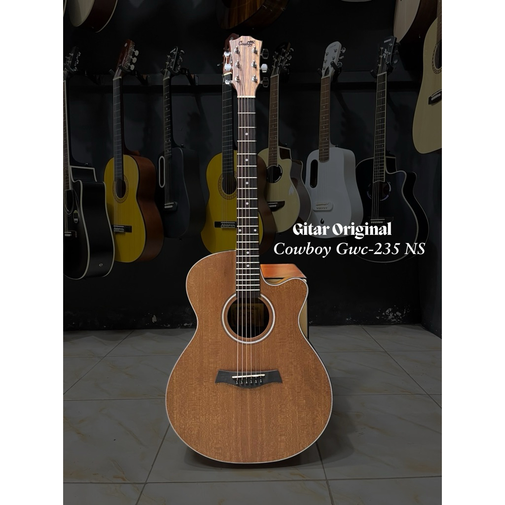 GITAR ORIGINAL COWBOY GWC-235 NS, ORIGINAL PABRIK COWBOY