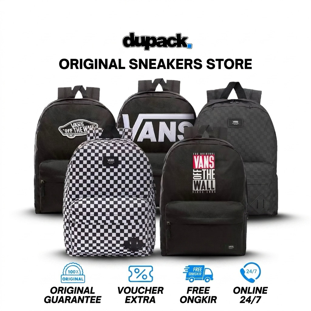 [SALE] TAS RANSEL / BACKPACK VANS | 100% ORIGINAL