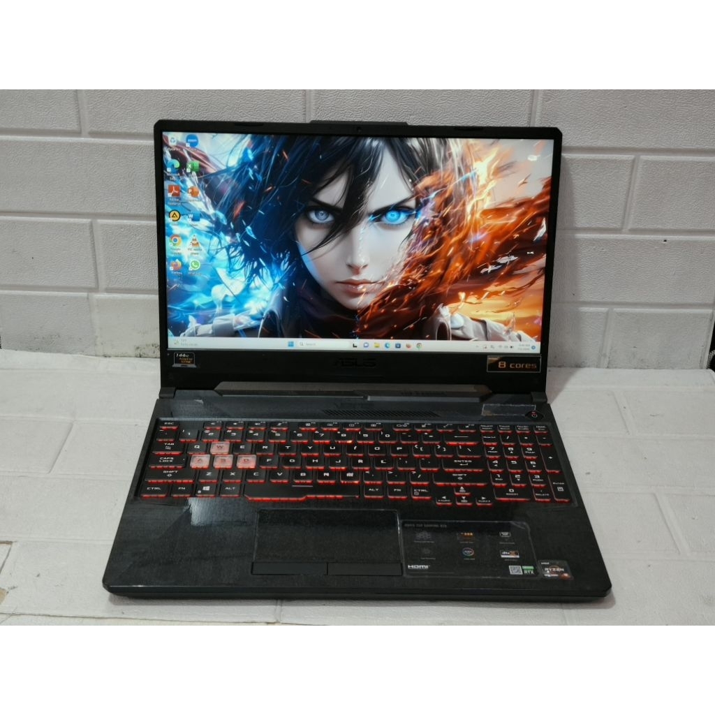 Laptop  ASUS TUF GAMING A15 FA506IV AMD Ryzen 9 4900H/NVIDIA GEFORCE  RTX 2060 RAM 16GB SSD 512GB