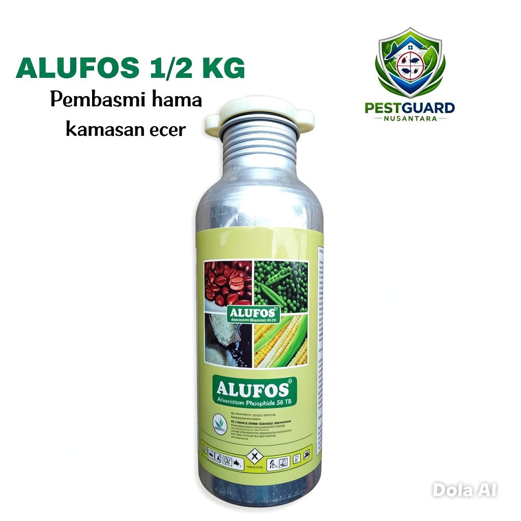 Fumiphos Tablet 0,5kg/167 Butir – Obat Kutu Beras, Kutu Jagung, tikus & Hama Gudang/pertanian Ampuh