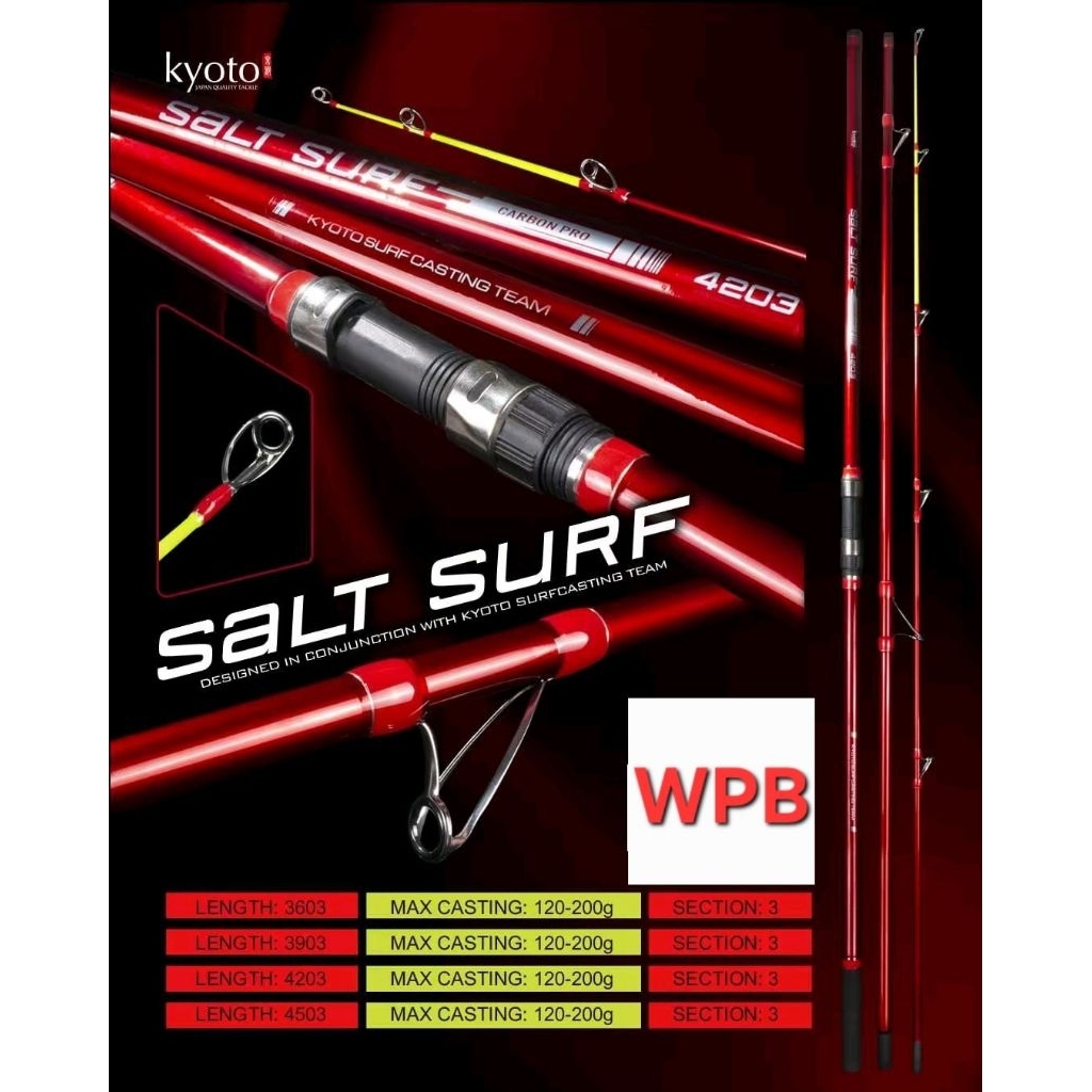 Rod KYOTO SALT SURF CARBON PRO
