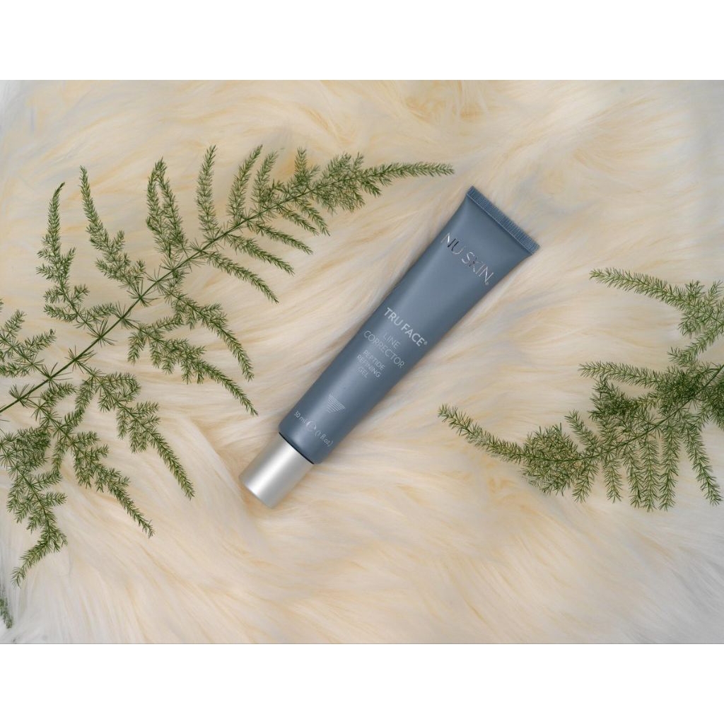 line corrector tru  face - peptide refining gel - KEMASAN LAMA