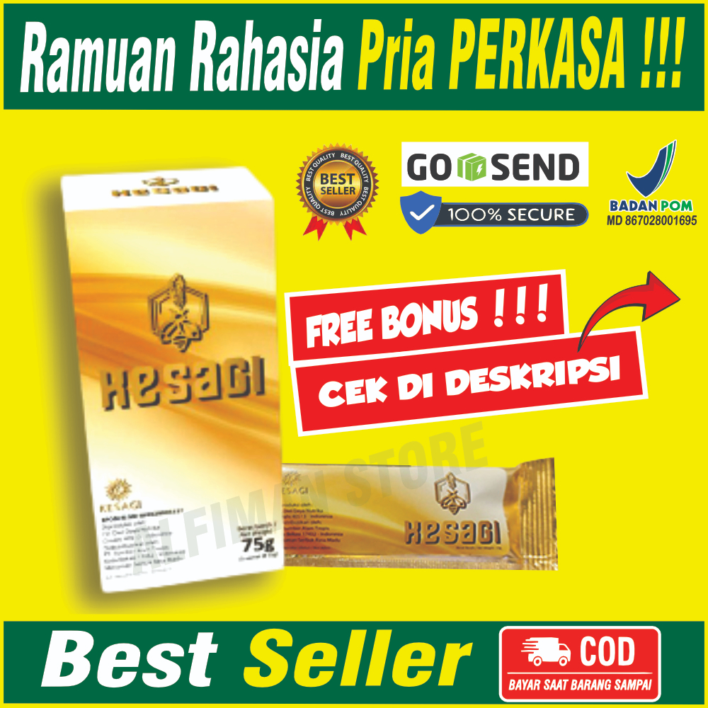 1 Box Madu Herbal Kesagi 5 Sachet - Peningkat Stamina Pria Alami