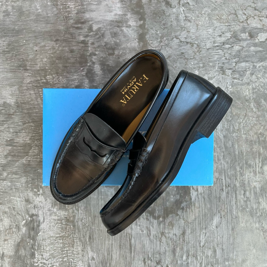 HARUTA ARVIN 6550 LOAFERS BLACK