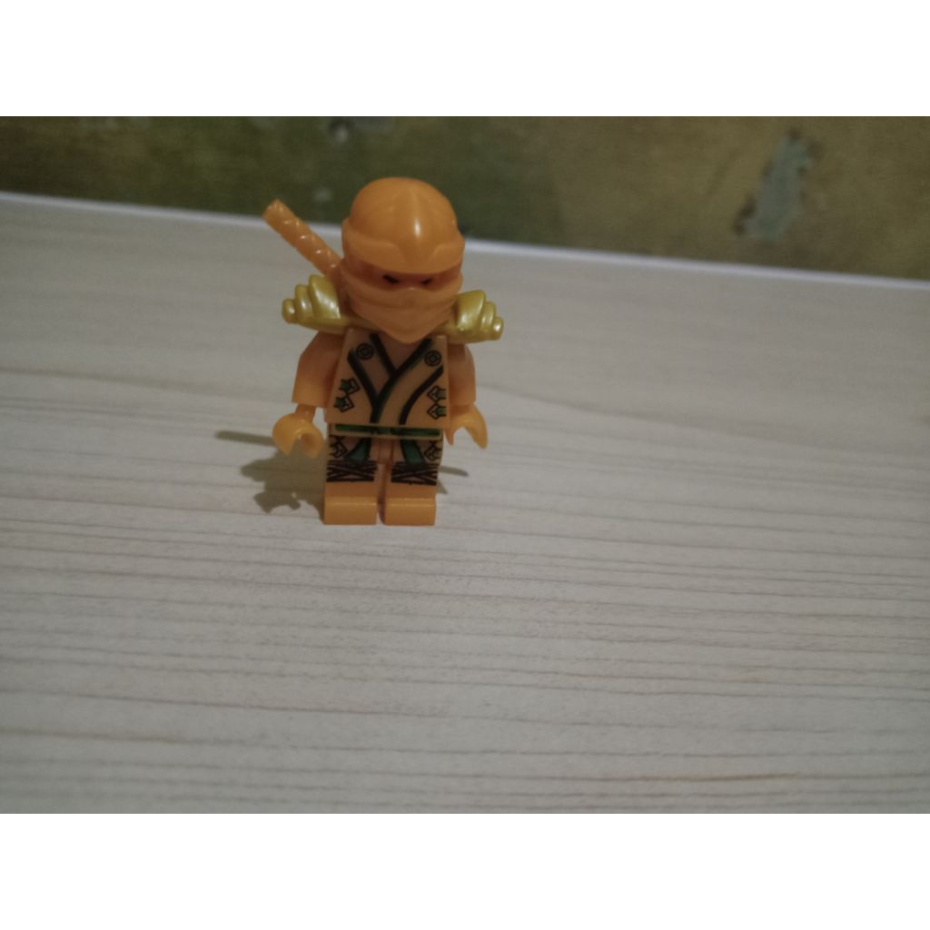 Minifigure Bricks Lloyd Golden Ninja