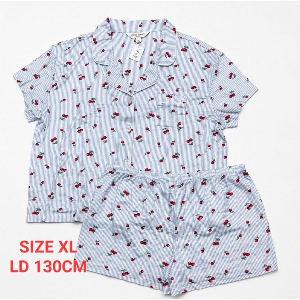 set baju tidur laura ashley