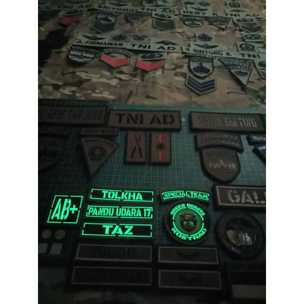 Patch Laser Custom Logo