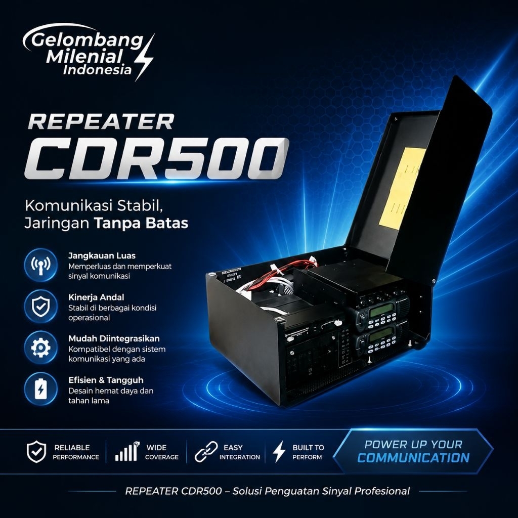 REPEATER MOTOROLA CDR500 VHF