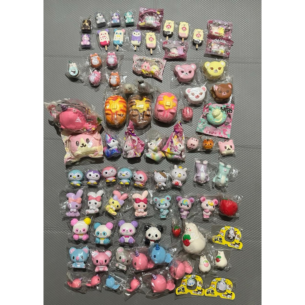 [PART 6/15] squishy official ibloom millie billie foxy penguin angel bunny lollipop marshmallow ice 