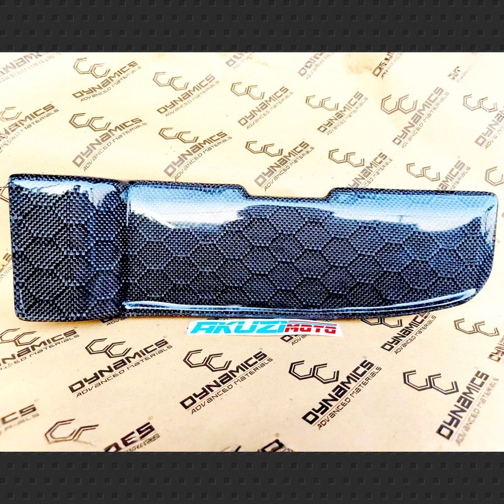 Cover Atas Tatakan Cvt Nouvo Z Lele Carbon Kevlar