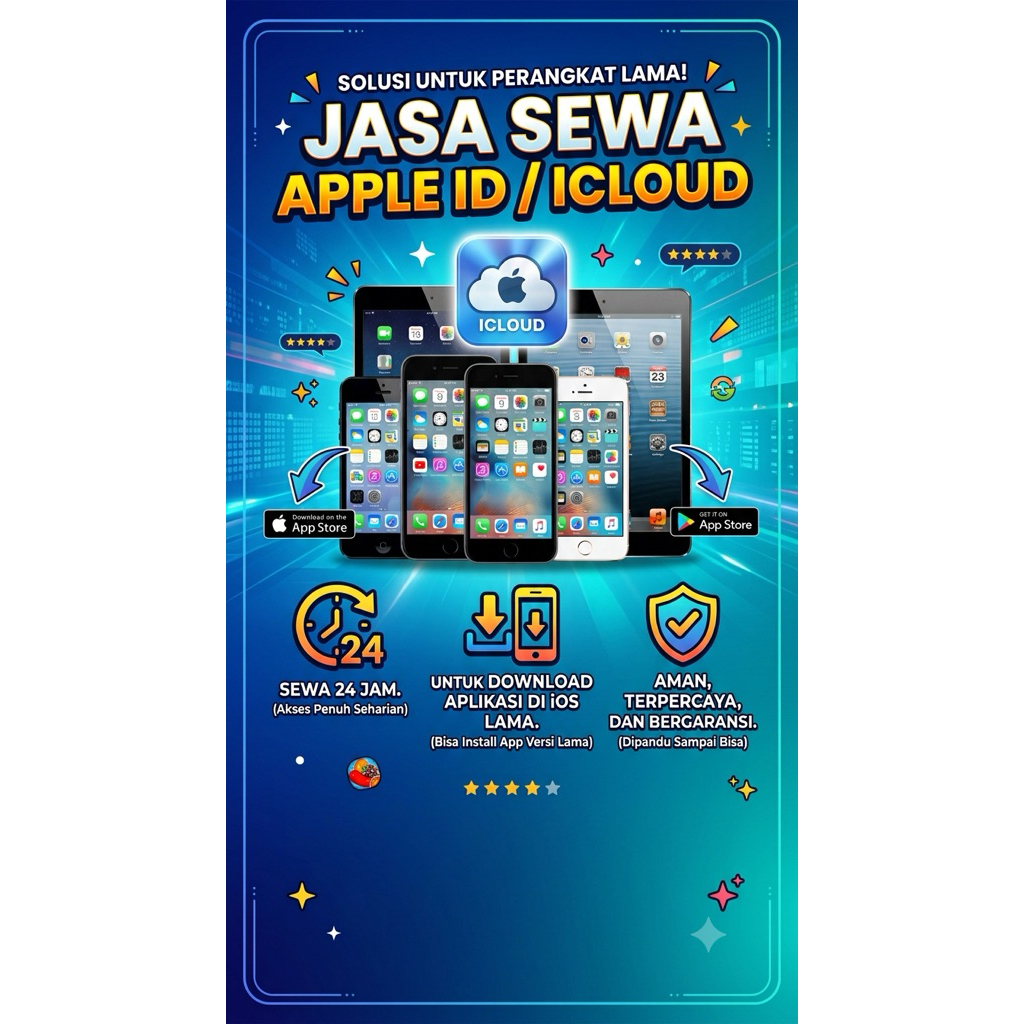 Sewa ICloud / ID Apple