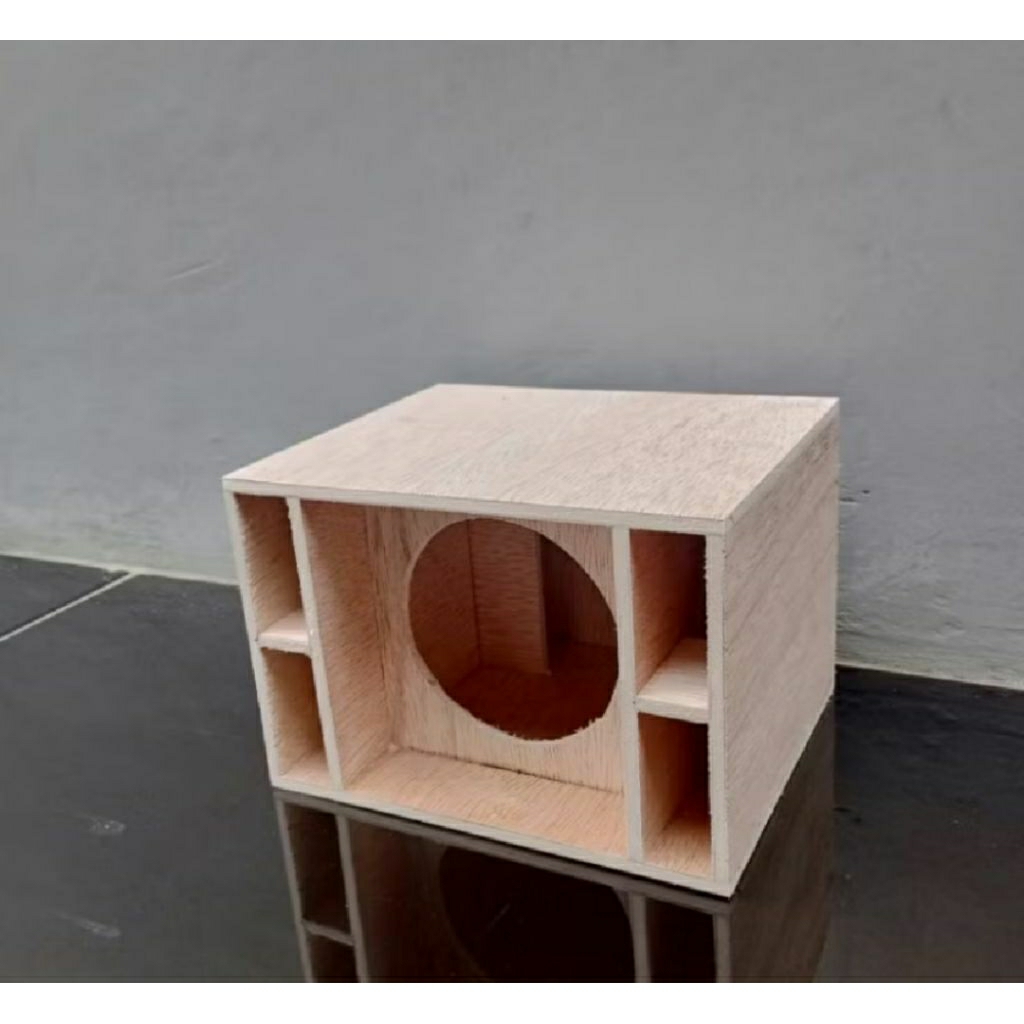 Box SPL 4 Inci Subwoofer tebal 9 MM  untuk Audio Kualitas Tinggi