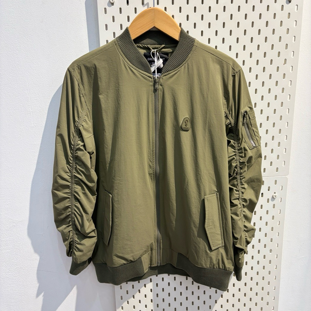 Jaket Greenlight Voyager Original terbaru bahan parasut (REGULER FIT) Jaket Bomber Greenlight Voyage
