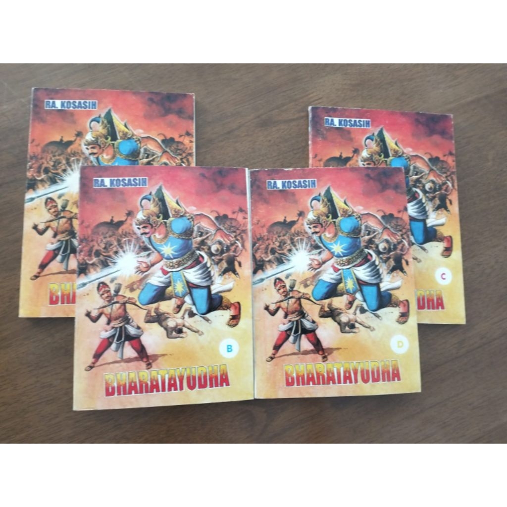 Komik Indonesia Bharatayudha  - RA Kosasih (4 buku)