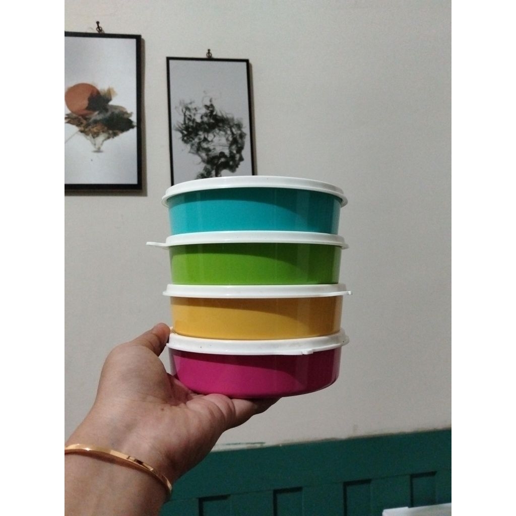 Medium Handy Bowl Tupperware (baru)
