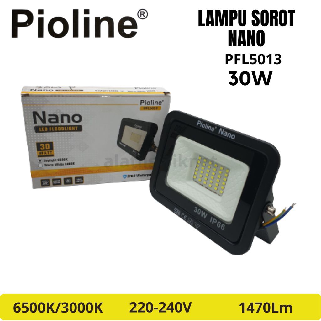 lampu sorot pioline nano 30 watt