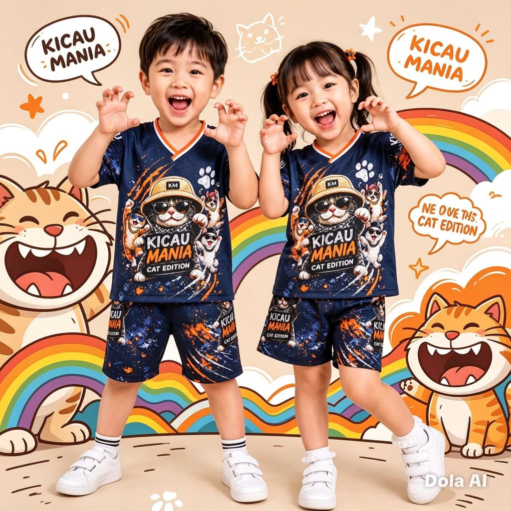 SETELAN JERSEY ANAK MILANO KICAU MANIA