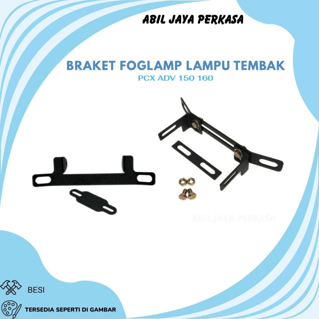 BRACKET BRAKET FOGLAMP LAMPU TEMBAK ADV 150 160 BREKET LAMPU TEMBAK KOLONG PCX 150 160 ADV PCX