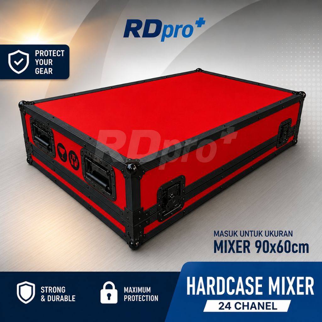 Hardcase mixer PHASELAB HERITAGE 24 flightcase GT LAB 24