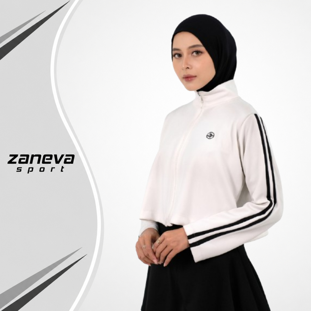 Zaneva Sport – Blaze Outer Crop Sport | Outer Olahraga | Atasan Olahraga