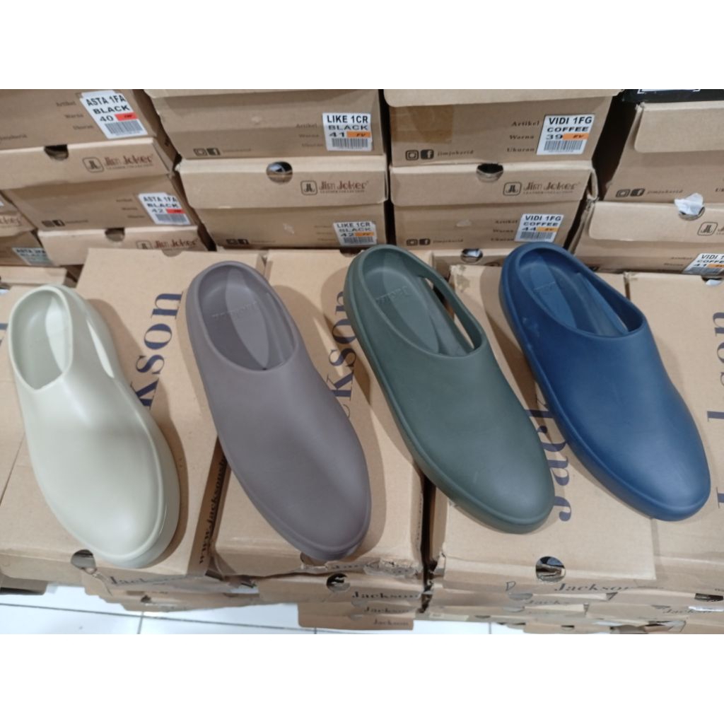 Sandal Selop Karet Jackson | Sandal Jackson Karet Anti Selip | Sandal Jackson Axel 1JT