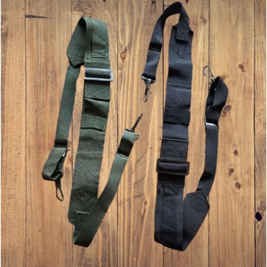 Tali Slempang Kanvas Tempur M45 Jatah TNI-Polri / Tali Slempang Kanvas Tempur M45 Army / Tali Slempa